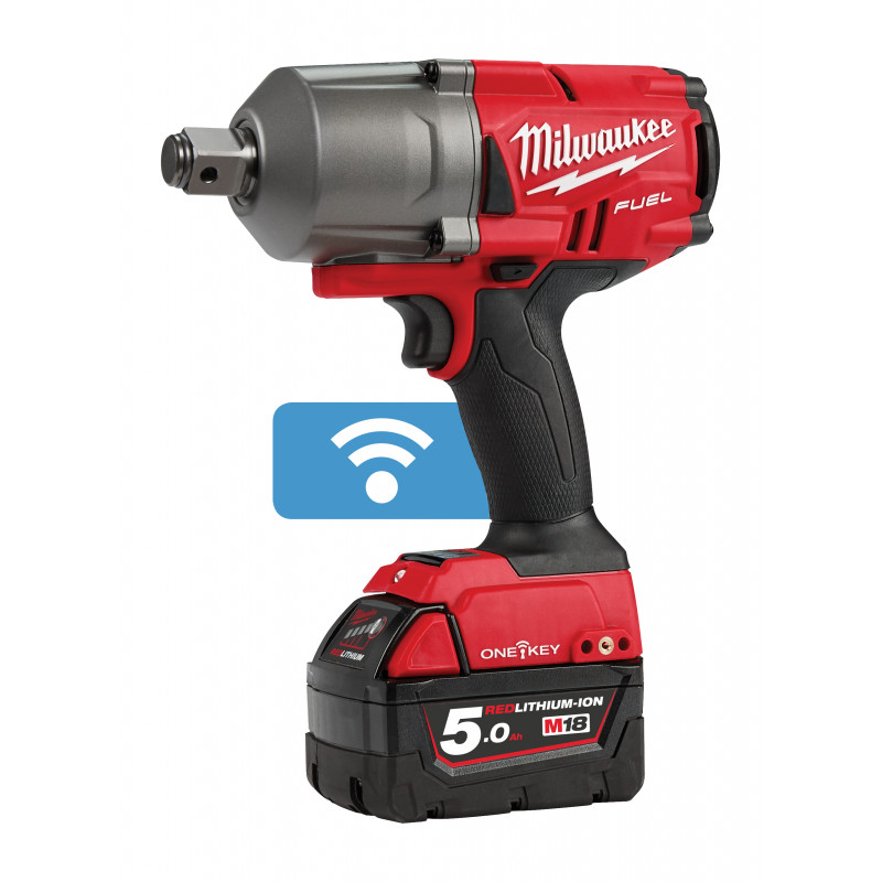 Pistola de impacto a batería Milwaukee 3/4" y 2.050 Nm